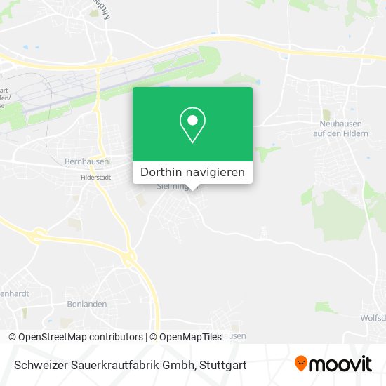 Schweizer Sauerkrautfabrik Gmbh Karte
