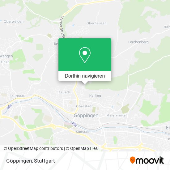 Göppingen Karte