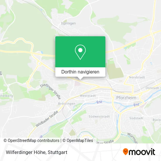Wilferdinger Höhe Karte