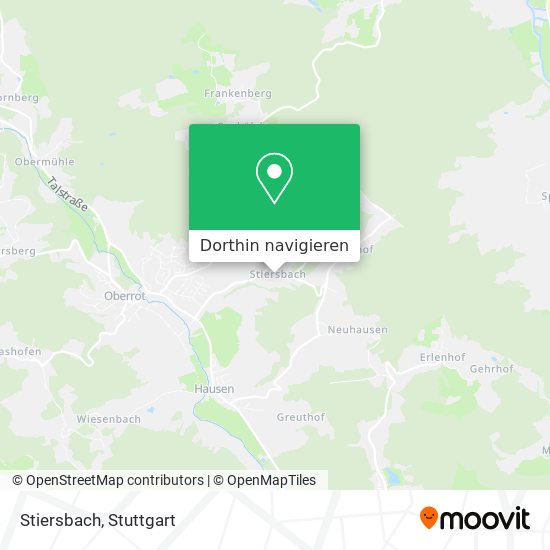 Stiersbach Karte