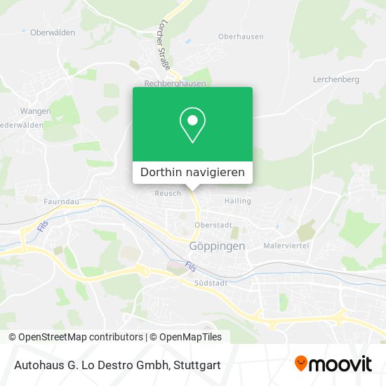 Autohaus G. Lo Destro Gmbh Karte