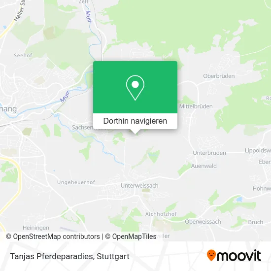 Tanjas Pferdeparadies Karte