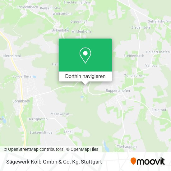 Sägewerk Kolb Gmbh & Co. Kg Karte