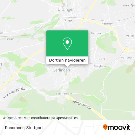 Rossmann Karte
