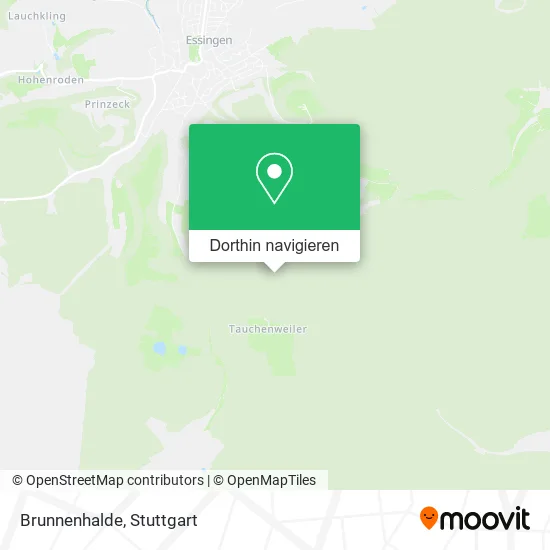 Brunnenhalde Karte
