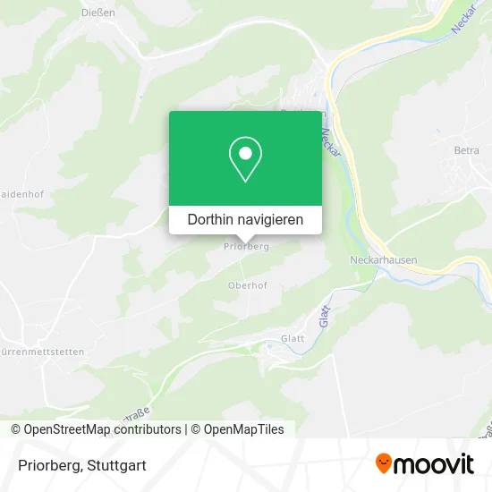 Priorberg Karte