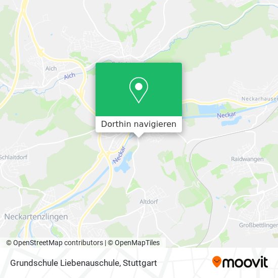 Grundschule Liebenauschule Karte