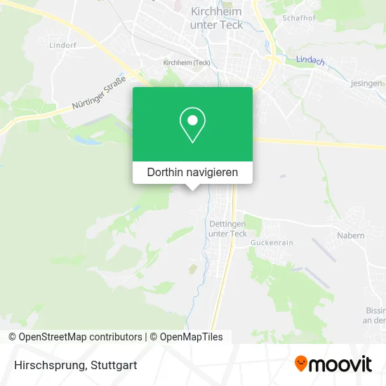 Hirschsprung Karte