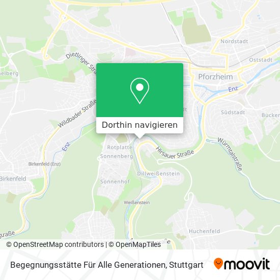 Begegnungsstätte Für Alle Generationen Karte