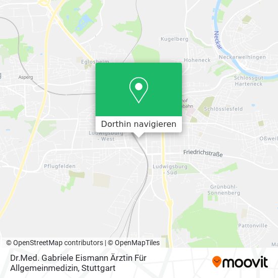 Dr.Med. Gabriele Eismann Ärztin Für Allgemeinmedizin Karte