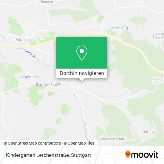 Kindergarten Lerchenstraße Karte