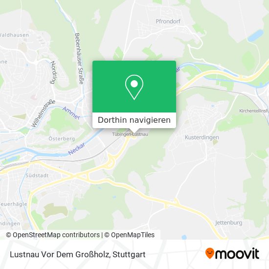 Lustnau Vor Dem Großholz Karte