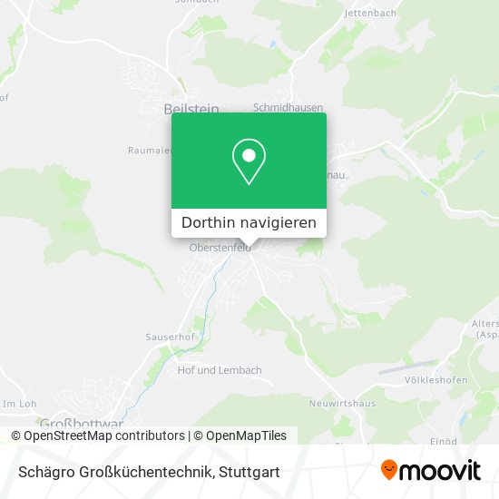 Schägro Großküchentechnik Karte