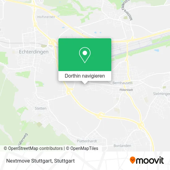 Nextmove Stuttgart Karte