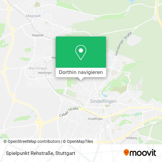 Spielpunkt Rehstraße Karte