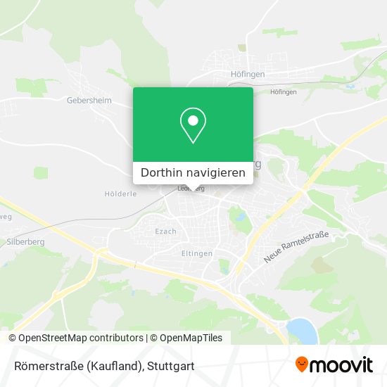 Römerstraße (Kaufland) Karte