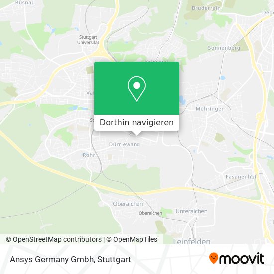 Ansys Germany Gmbh Karte