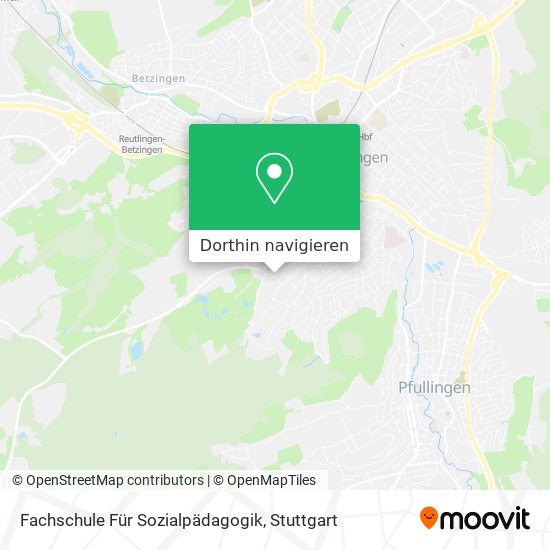 Fachschule Für Sozialpädagogik Karte