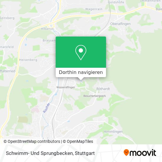 Schwimm- Und Sprungbecken Karte