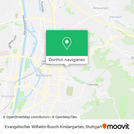 Evangelischer Wilhelm-Busch-Kindergarten Karte