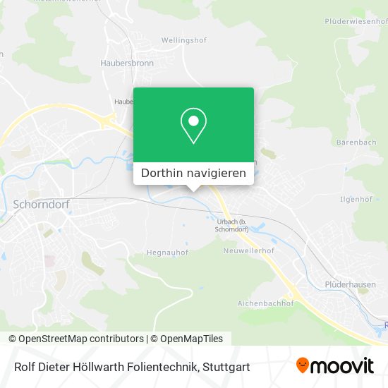 Rolf Dieter Höllwarth Folientechnik Karte