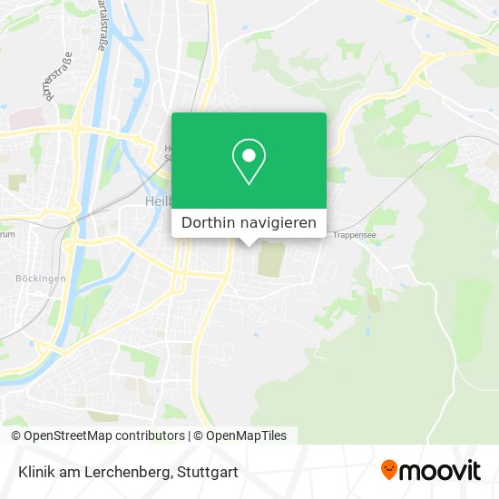 Klinik am Lerchenberg Karte