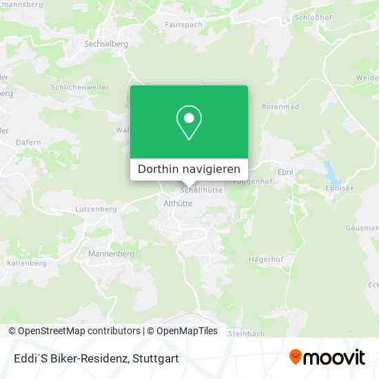 Eddi´S Biker-Residenz Karte