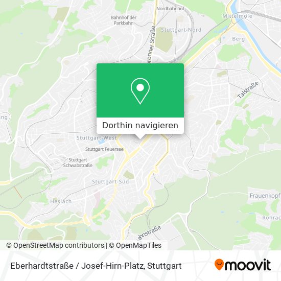 Eberhardtstraße / Josef-Hirn-Platz Karte