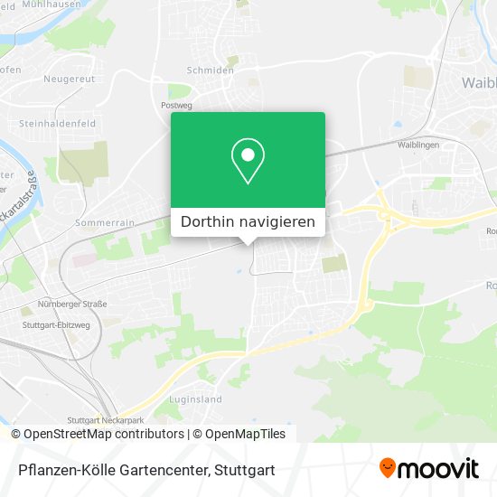 Pflanzen-Kölle Gartencenter Karte