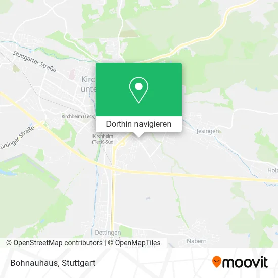 Bohnauhaus Karte