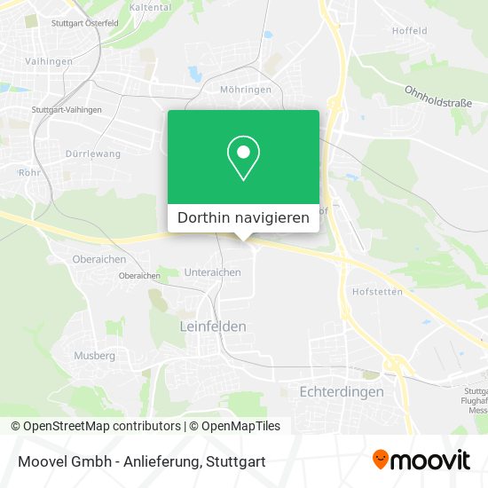 Moovel Gmbh - Anlieferung Karte