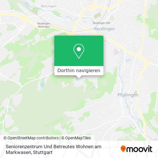 Seniorenzentrum Und Betreutes Wohnen am Markwasen Karte