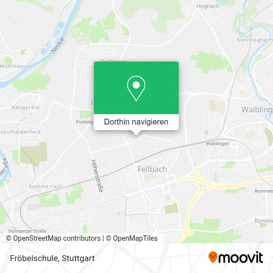 Fröbelschule Karte
