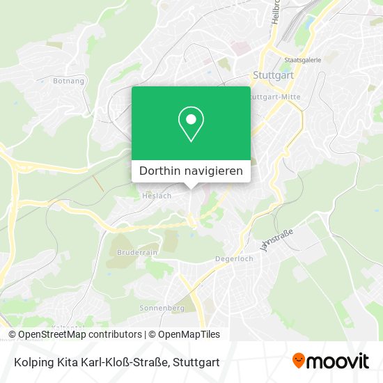Kolping Kita Karl-Kloß-Straße Karte