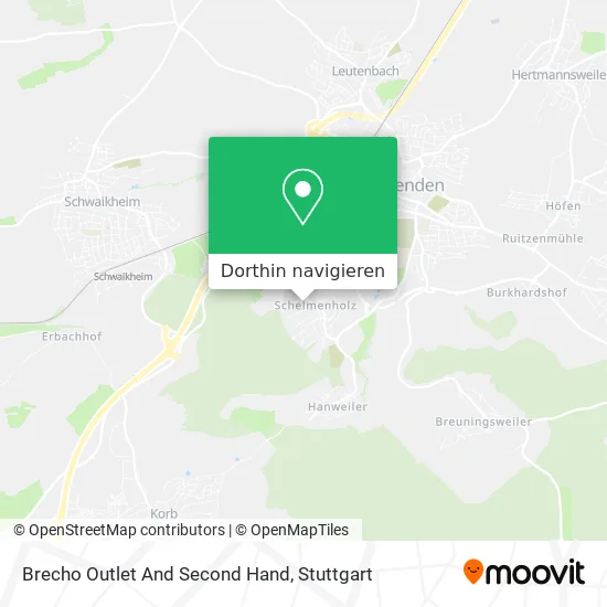 Brecho Outlet And Second Hand Karte