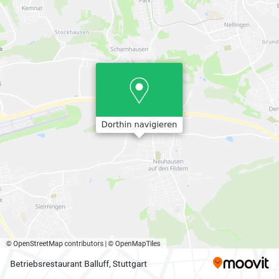 Betriebsrestaurant Balluff Karte
