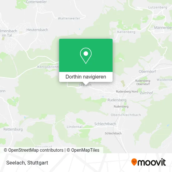 Seelach Karte