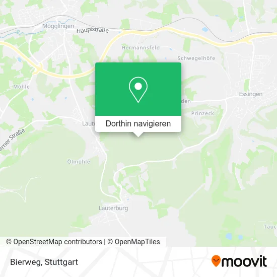 Bierweg Karte