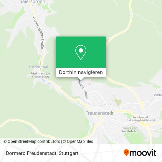 Dormero Freudenstadt Karte