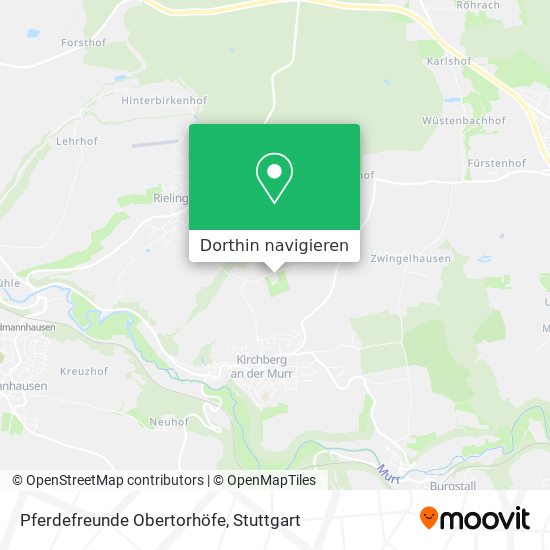 Pferdefreunde Obertorhöfe Karte