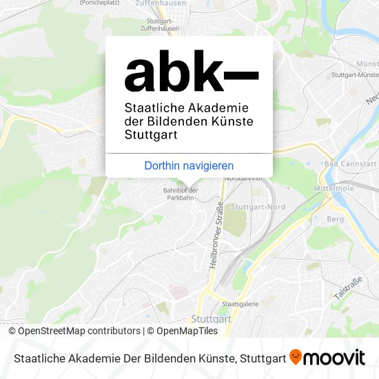 Staatliche Akademie Der Bildenden Künste Karte