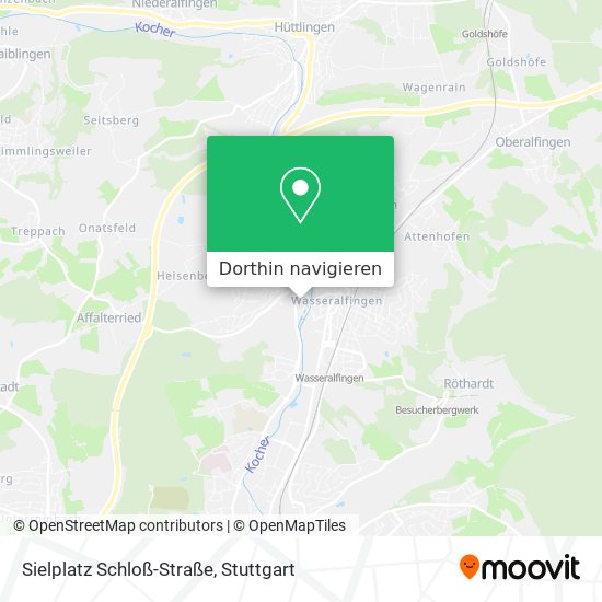 Sielplatz Schloß-Straße Karte