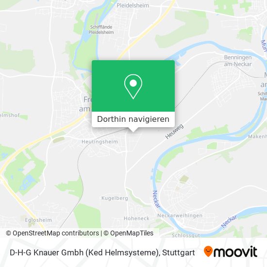 D-H-G Knauer Gmbh (Ked Helmsysteme) Karte