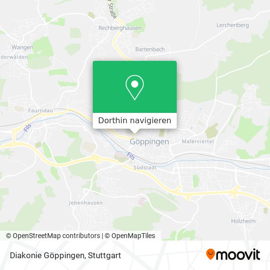 Diakonie Göppingen Karte