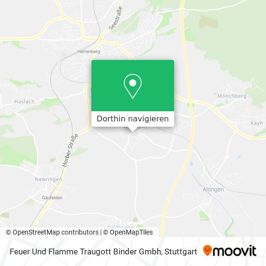 Feuer Und Flamme Traugott Binder Gmbh Karte
