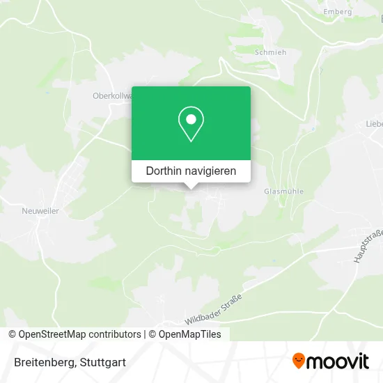 Breitenberg Karte