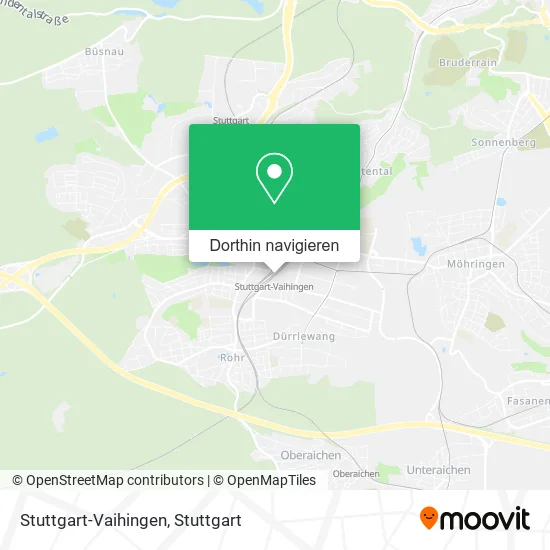 Stuttgart-Vaihingen Karte