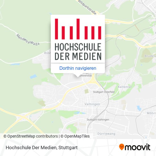 Hochschule Der Medien Karte