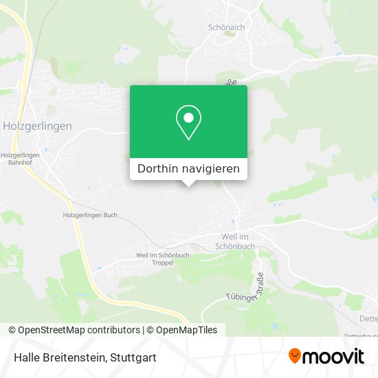 Halle Breitenstein Karte
