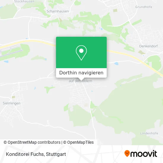 Konditorei Fuchs Karte
